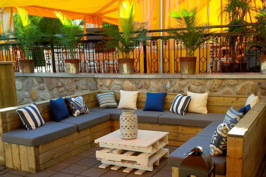 Hotel Le Chantecler Сент-Адель Ресторан фото
